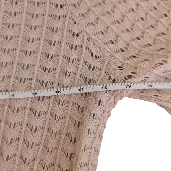 Nwt Chic Ryegrass Knit Sweater Xlong Sleeves Career Club Top Dress Casual XL - Picture 6 of 10